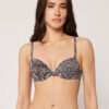 Topuri push-up de costum de baie Classic Snake Topuri push-up de costum de baie Classic Snake