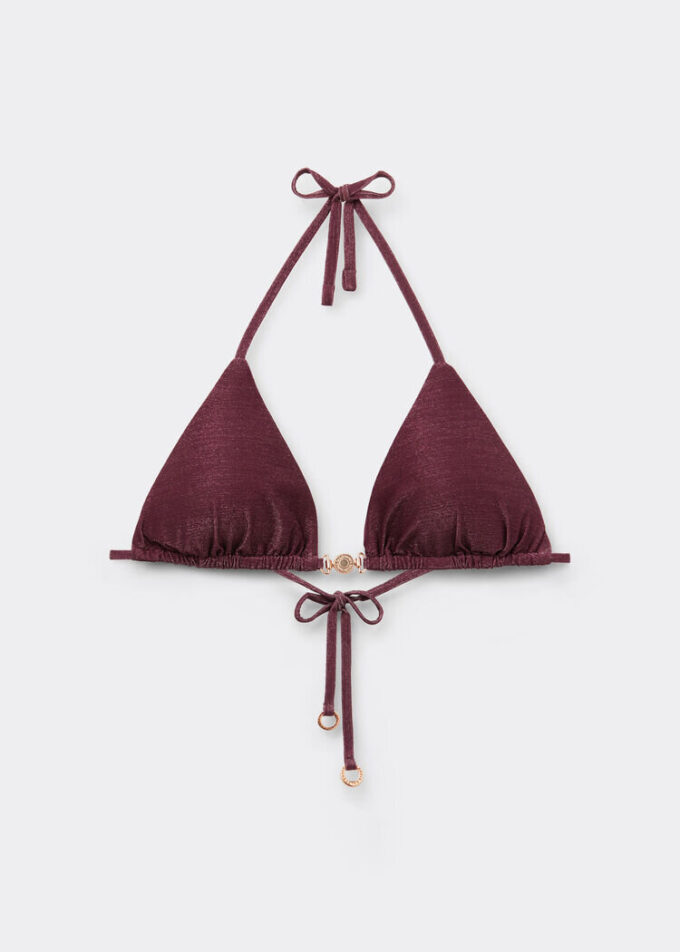 Topuri triunghi de bikini Golden Glow Topuri triunghi de bikini Golden Glow