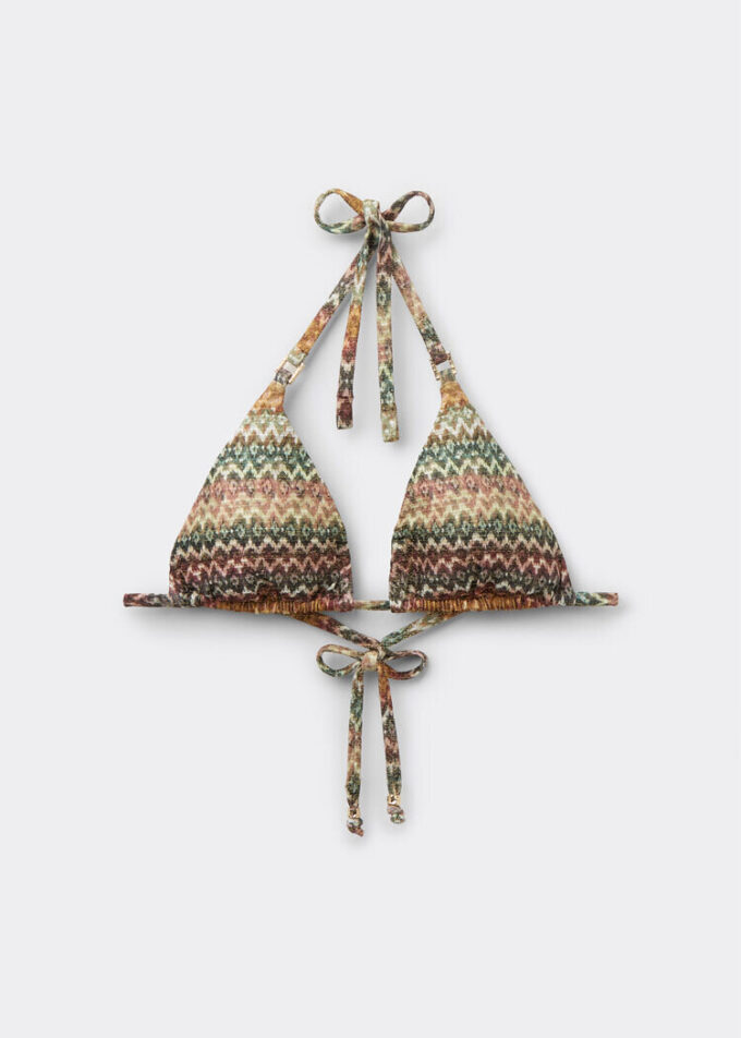 Topuri triunghi de costum de baie Elegant Ethnic Topuri triunghi de costum de baie Elegant Ethnic